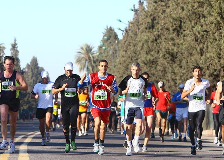 Moroccan Abdelhadi Labäli Wins 36th Marrakech International Marathon