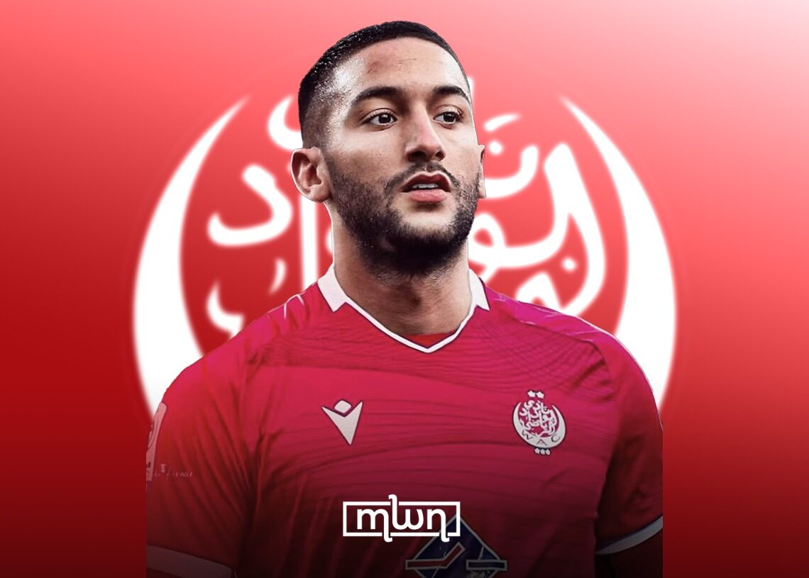Wydad Coach Explains Ziyech’s Absence Against Maniema - Morocco World News by Farah Ben Gamra