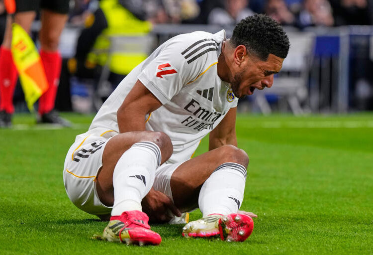 Real Madrid may be facing a serious problem at a crucial stage of the season. Jude Bellingham’s injury, suffered against Rayo Vallecano