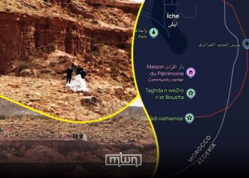 Video footage shows Algerian forces carrying out overtly provocative maneuvers along Morocco’s eastern frontier.