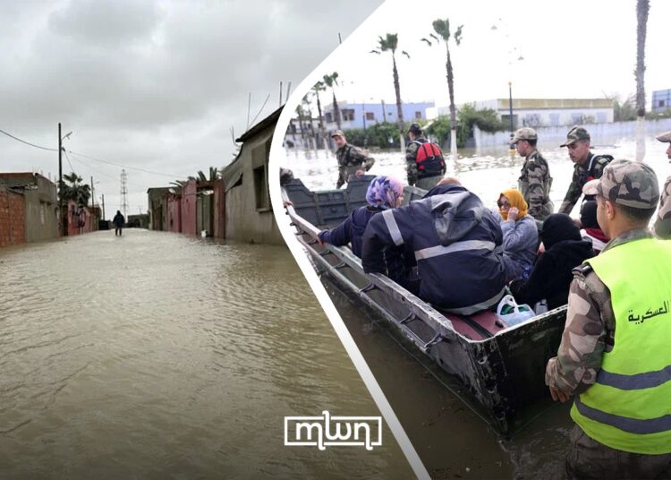 Authorities Continue Evacuation Efforts Amid Heavy Rainfall in Morocco