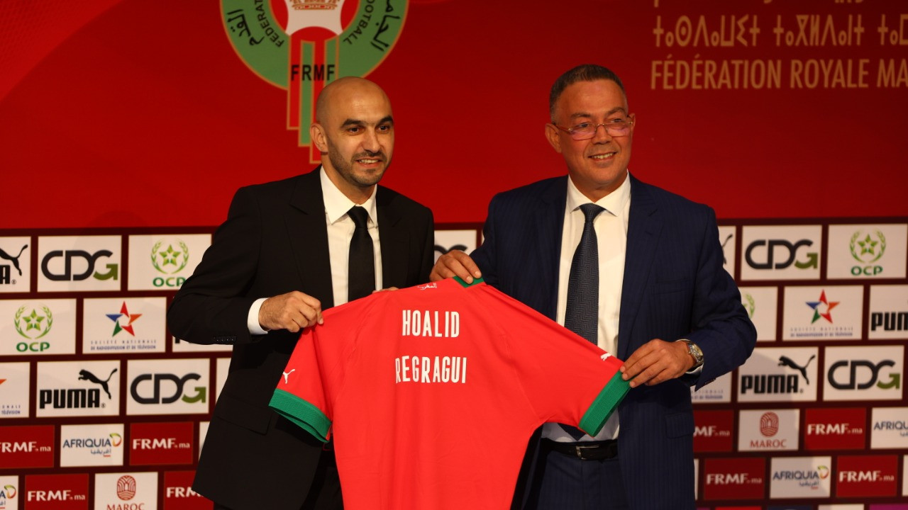 FRMF Denies Reports of Walid Regragui’s Resignation as Morocco’s Head Coach