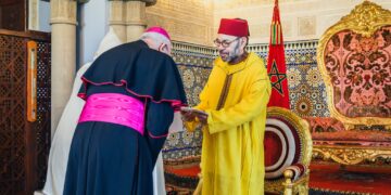 King Mohammed VI received 21 foreign ambassadors at the Royal Palace in Rabat on Thursday.