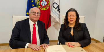 The agreement was signed by CNDP President Omar Seghrouchni and CNPD President Paula Meira Lourenço.