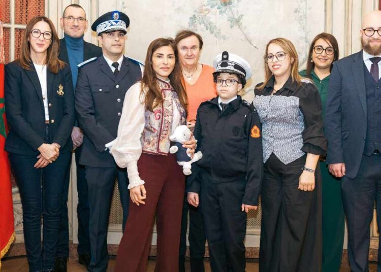 Morocco’s Embassy in Paris Honors Young Moroccan Battling Rare Disease