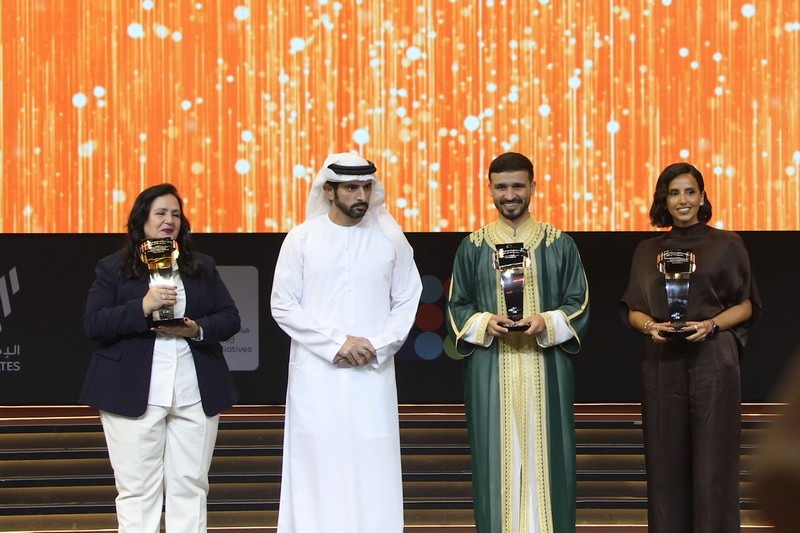Moroccan Fouzia Mahmoudi Wins Arab Hope Makers Award in Dubai