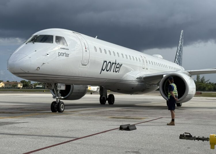 Porter Airlines is Canada’s third-largest carrier.