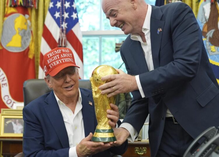 FIFA president Gianni Infantino said Wednesday he does not regret choosing the United States as co‑host of the 2026 World Cup.