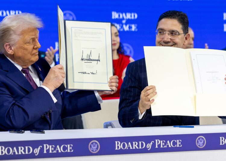 Morocco became the first African and Arab nation to join the initiative, with Foreign Minister Nasser Bourita representing the kingdom at the January 22 signing ceremony in Davos.