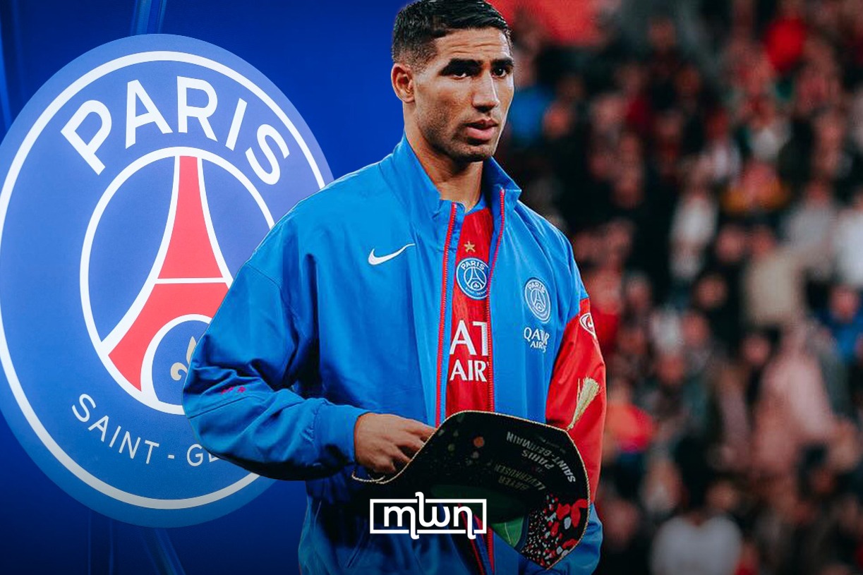 Hakimi  Suspended for One Match, Will Miss Le Classique Against Marseille