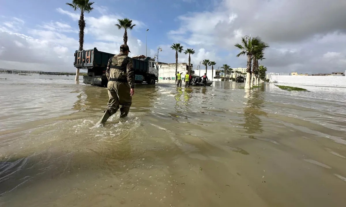 Authorities Control Water Releases of Oued Al Makhazin Dam Near Ksar El Kebir - Morocco World News by Sara Zouiten