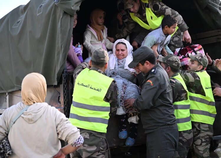 sidi kacem evacuations