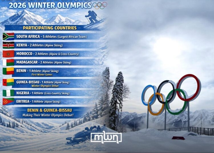 Morocco and Seven African Countries to March at 2026 Winter Olympics Opening Ceremony