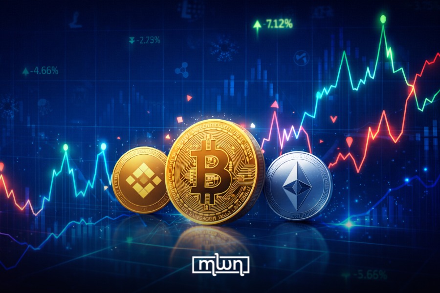 Crypto Trading Volumes Climb to $5.95 Trillion in January as Volatility Returns to Market