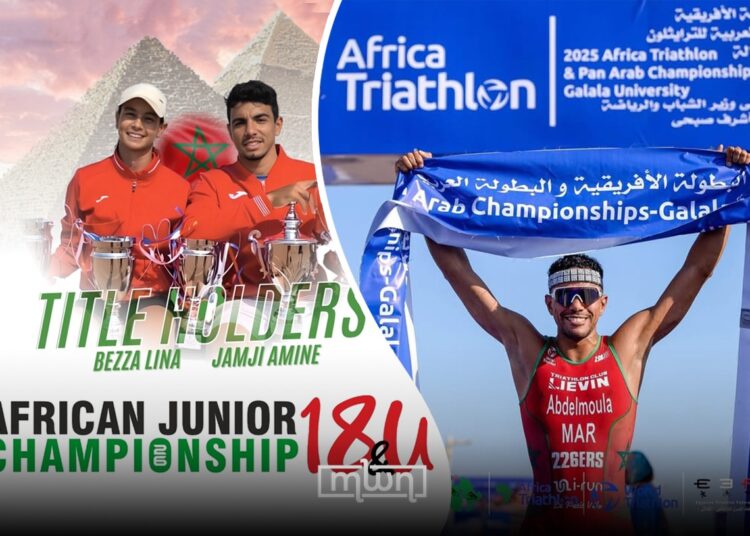 Moroccan Triathletes Claim Multiple Medals, International Qualifications