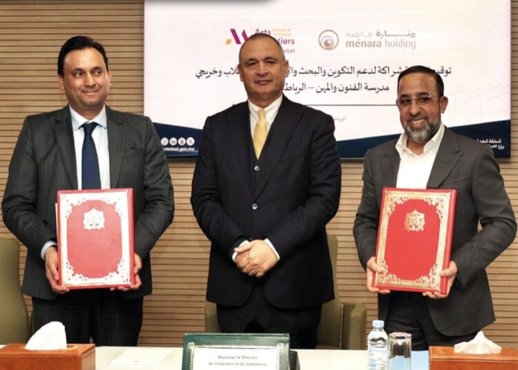 Menara Holding partners with Rabat School of Arts, Crafts to Boost Relevant Skills
