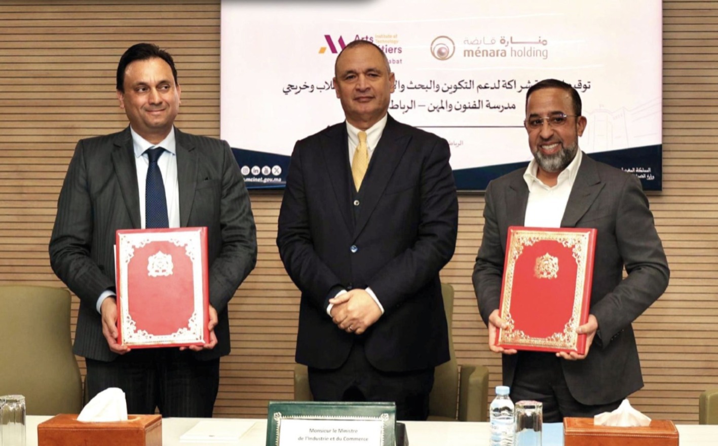 Menara Holding partners with Rabat School of Arts, Crafts to Boost Relevant Skills
