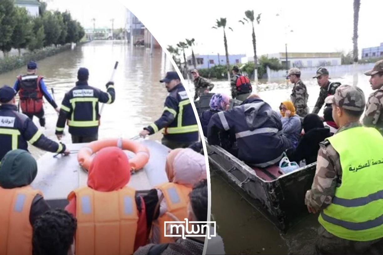Floods: Authorities Continue to Evacuate Ksar El Kebir as Oued El Makhazine Dam Exceeds 140% Capacity - Morocco World News by Hanane Afeznaoui