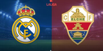 Real Madrid host Elche tonight at the Bernabeu in La Liga, with the pressure fully on in the run-in. Madrid go into tonight’s game