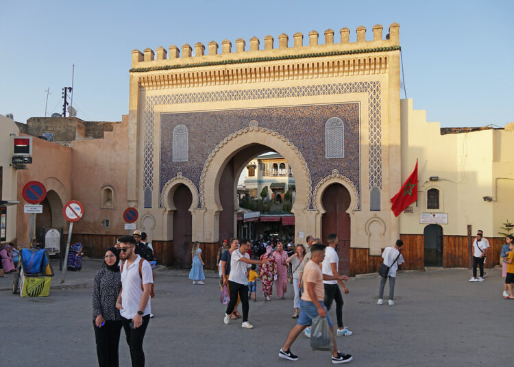 Bab Boujloud, Fez, Morocco.