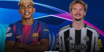 Barcelona face Newcastle United tomorrow at Camp Nou in the second leg of their Champions League Round of 16 clash.