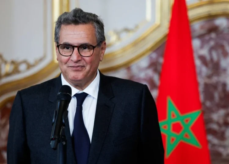 Head of Government Aziz Akhannouch.
