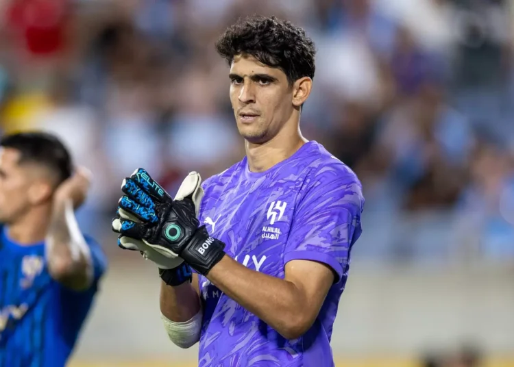 Moroccan goalkeeper Yassine Bounou.