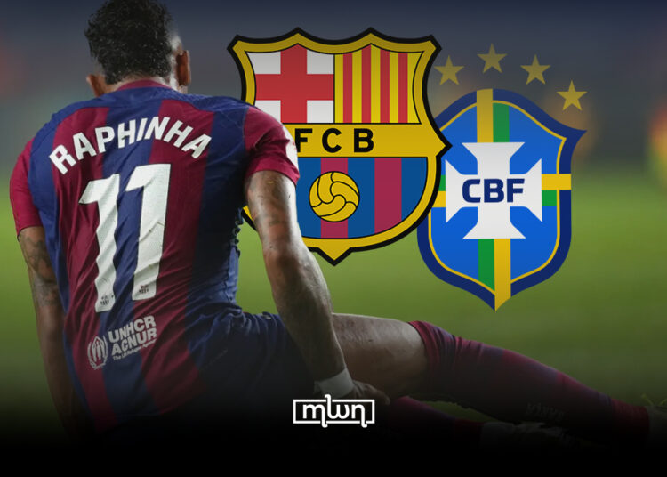Barcelona Forward Raphinha Out for Five Weeks