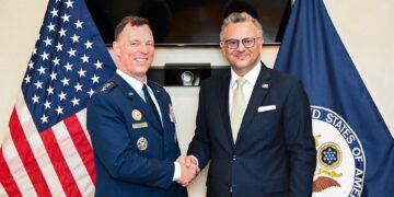 Massad Boulos, President Donald Trump’s special adviser for African and Arab affairs, met this week with General Dagvin R.M. Anderson, commander of the United States Africa Command (AFRICOM).