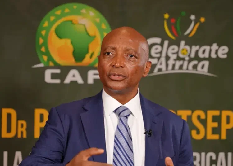 CAF president Patrice Motsepe.