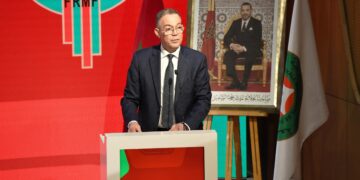 Fouzi Lekjaa, President of the Royal Moroccan Football Federation (FRMF).