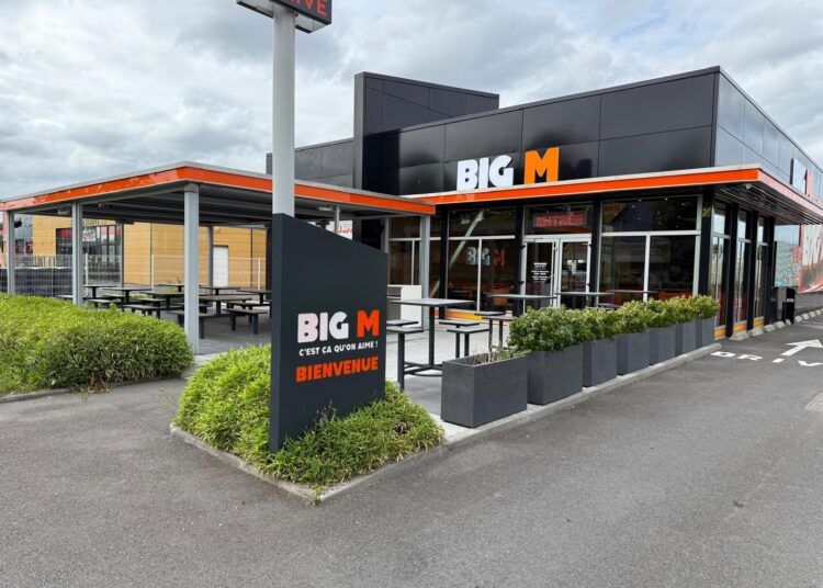 The French fast-food brand BiG M has opened its first restaurant in Tangier.