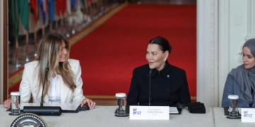 Princess Lalla Hasnaa represented Morocco on Wednesday at the White House in Washington.