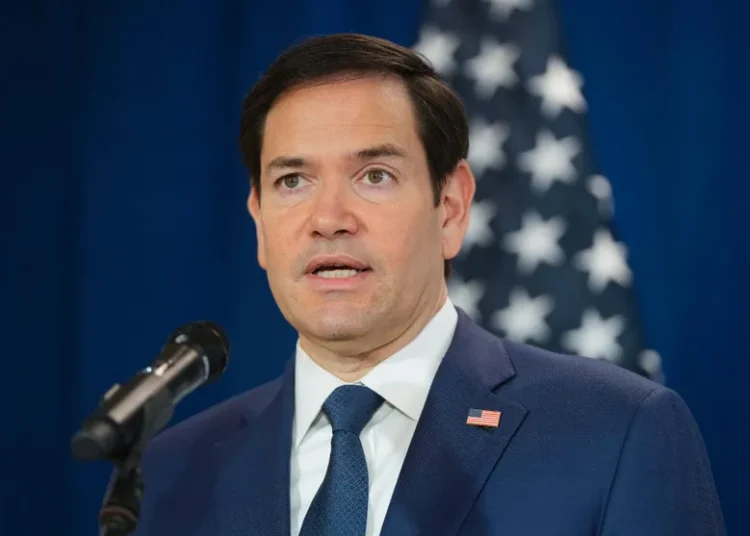 US Secretary of State Marco Rubio.