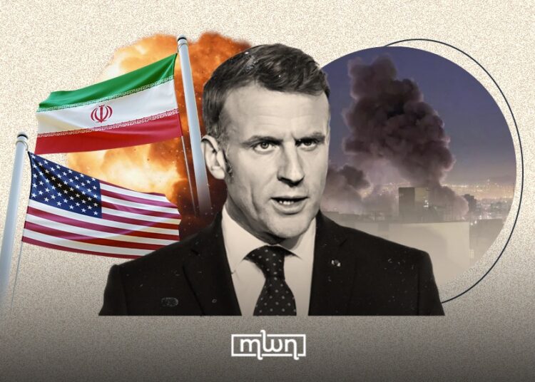 Macron Says US-Israeli Strikes on Iran Are ‘Outside International Law’