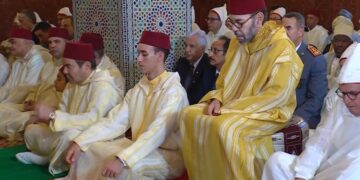 King Mohammed VI Performs Eid Al Fitr Prayer in Rabat as Morocco Celebrates