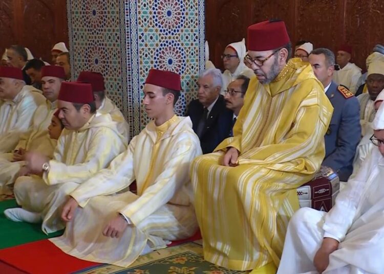 King Mohammed VI Performs Eid Al Fitr Prayer in Rabat as Morocco Celebrates