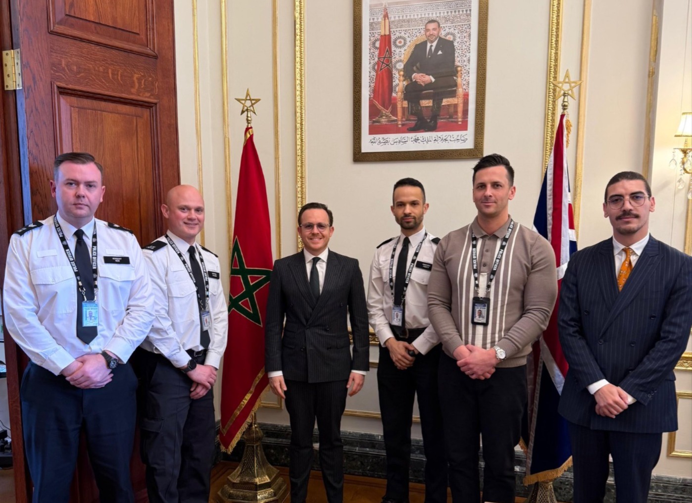 Morocco Embassy in UK Hosts London Police Delegation to Review Security Measures for 2030 World Cup