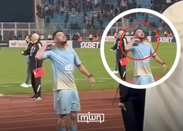 A controversial moment happened at the end of the CAF Champions League match between Esperance and Al-Ahly.