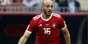 Wydad Captain Nordin Amrabat Ruled Out for Three Weeks with Thigh Injury