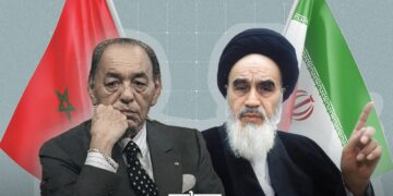 King Hassan II and Ayatollah Ruhollah Khomeini.