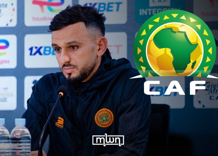 The Confederation of African Football (CAF) has suspended Moroccan defender Hamza Moussaoui of RS Berkane for two years after testing positive