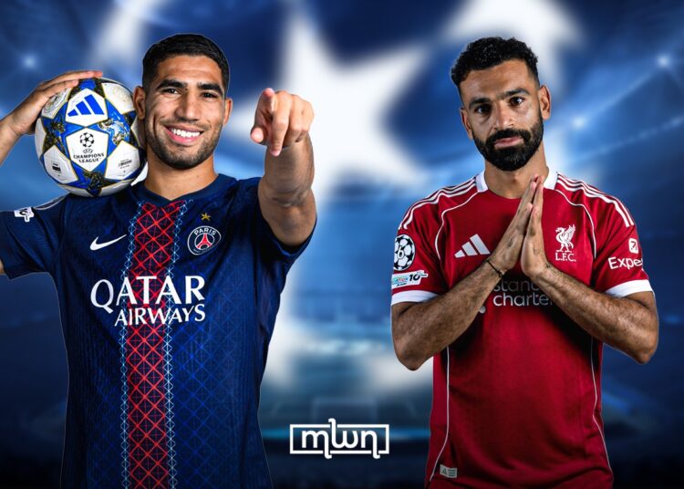 Liverpool FC host Paris Saint-Germain tonight at Anfield in the second leg of their UEFA Champions League quarter-final.