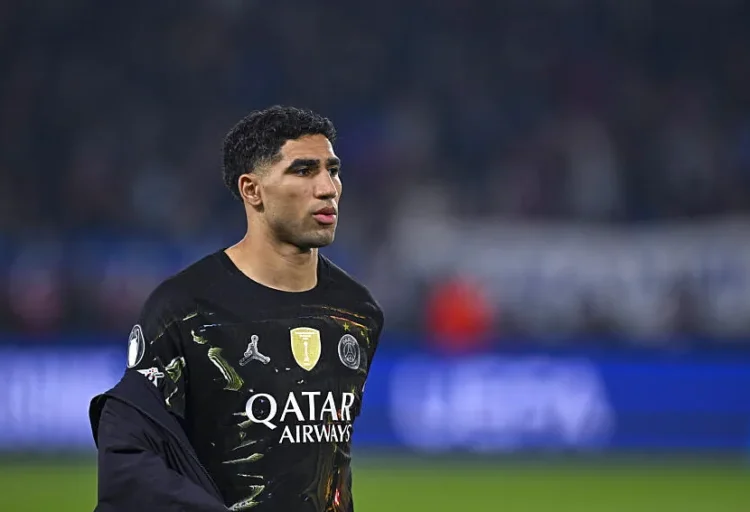 Achraf Hakimi Becomes PSG’s Fifth Most-Capped Player on European Stage