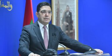 Foreign Affairs Minister Nasser Bourita.