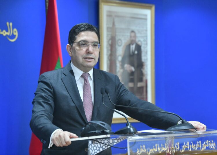 Foreign Affairs Minister Nasser Bourita.
