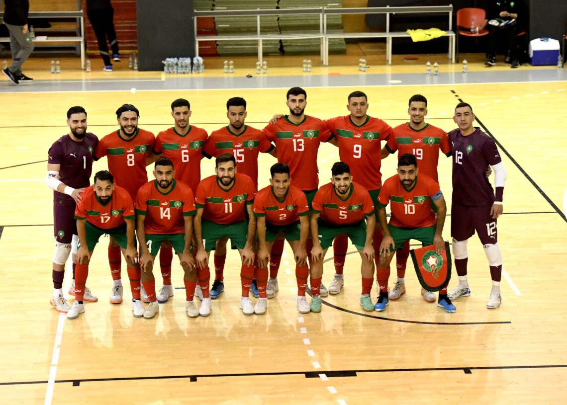 Morocco Futsal Team Concludes Training Ahead of Libya Clash