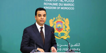 Government spokesperson Mustapha Baitas.
