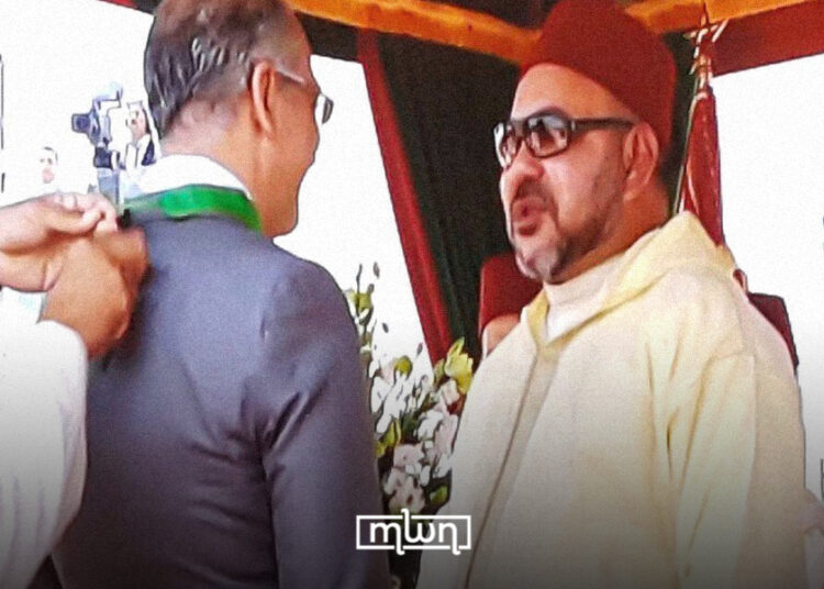Sehouli awarded a royal medal by the King Mohammed VI