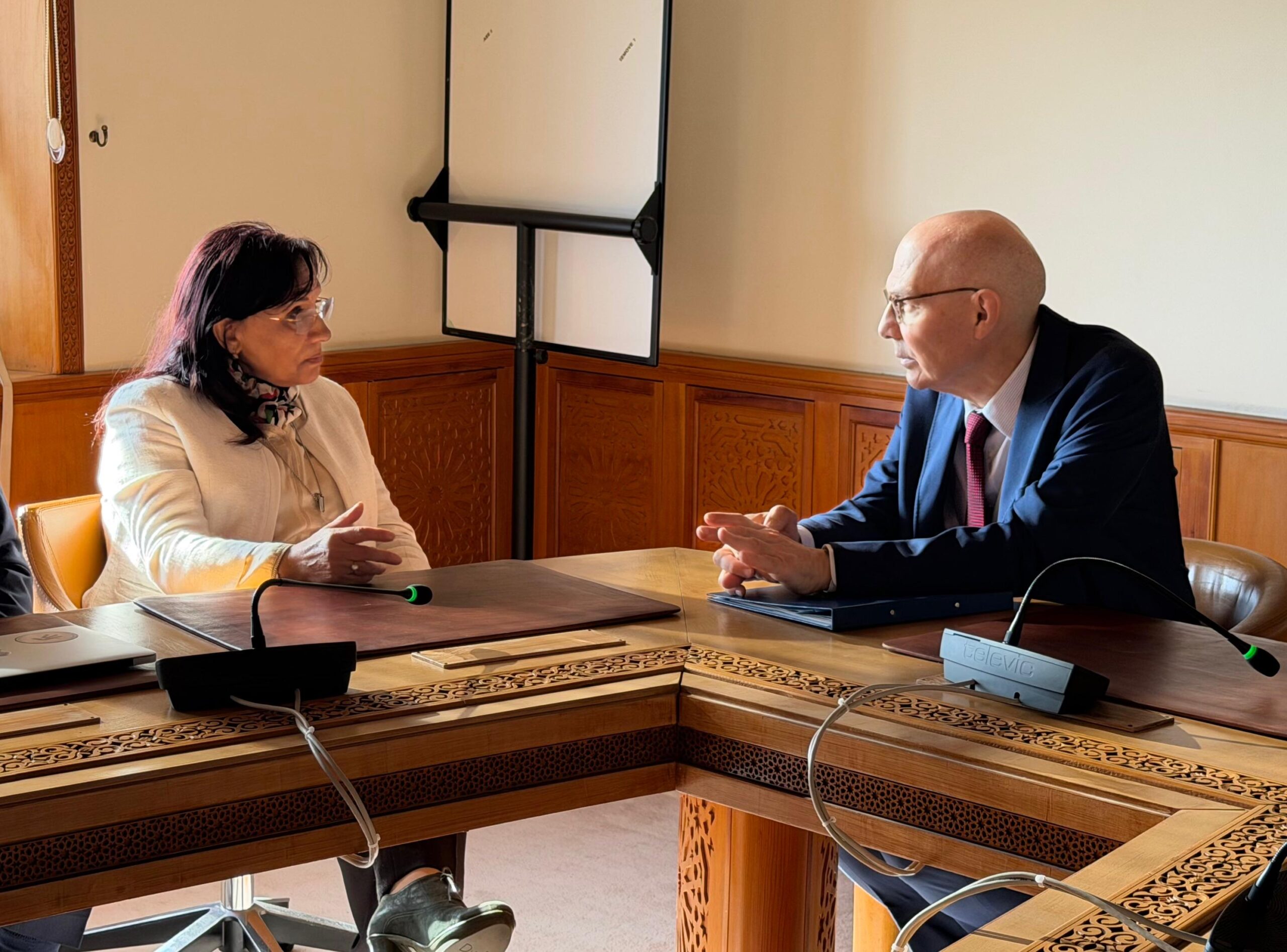 Bouayach Meets UN Rights Chief to Boost Role of National Human Rights Institutions